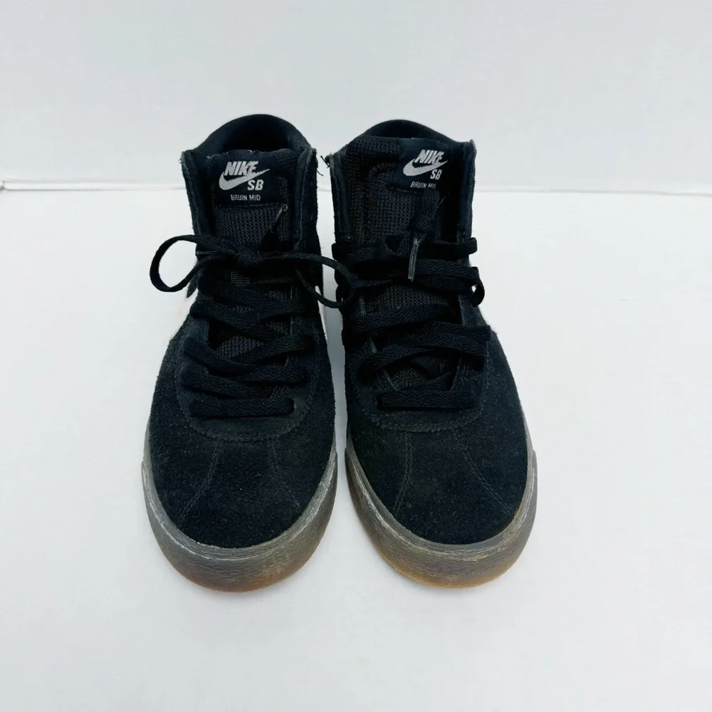 Nike SB - Black Suede Bruin Mid Shoes